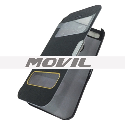 NP-855 Flip Cover con dos ventana con magnetico para Iphone 5 NP-855-2